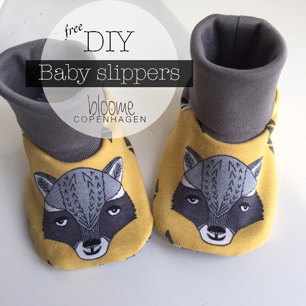 Bloome Copenhagen: DIY Baby Slippers