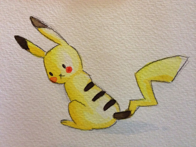 Mini Watercolor Fanart Dump
