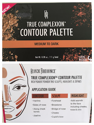 Black Radiance True Complexion Contour Palette Medium to Dark Review and Swatches Black Radiance True Complexion Contour Palette