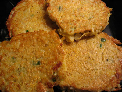 Spicy Potato Pancakes