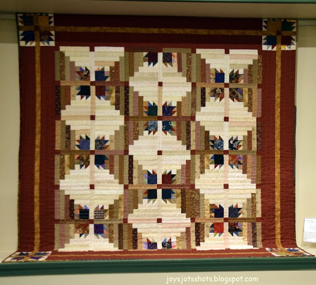 Joy's Jots, Shots & Whatnots Quilt Shot Block Elkhorn Creek Log