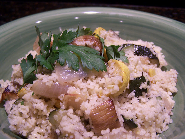 Go Ahead... Take A Bite!: Roasted Vegetable Couscous