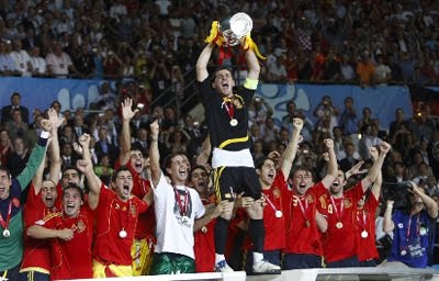 selección española de fútbol campeona de Europa 2008