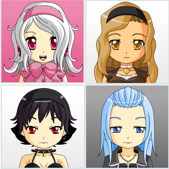 SE CRIE COMO UM PERSONAGEM DE ANIME // ANIME FACE MAKER ...
