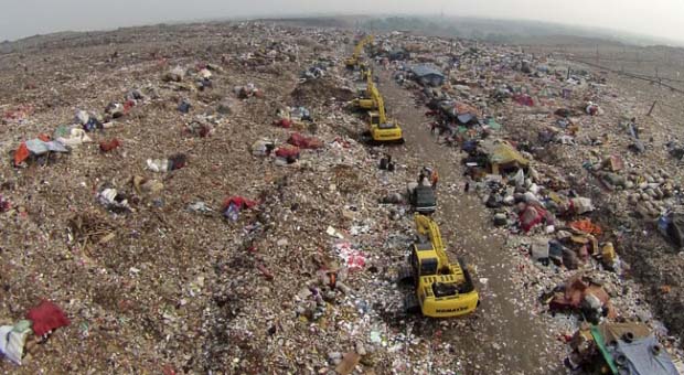 Sampah Rumah Tangga Kota Bekasi Jadi 900 Ton Per Hari