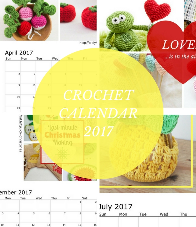 Crochet Calendar 2017 | Happy in Red Crochet Calendar 2017 | Happy in Red