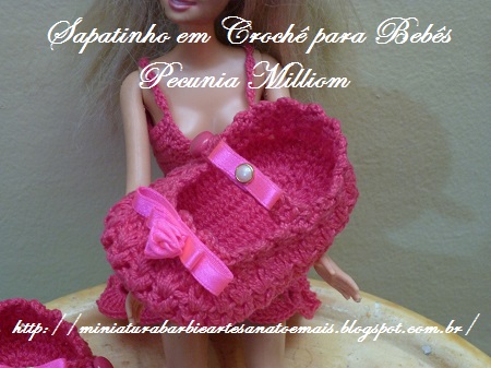Sapatinhos e Tiara de Crochê Para Meninas Sapatinhos e Tiara de Crochê Para Meninas