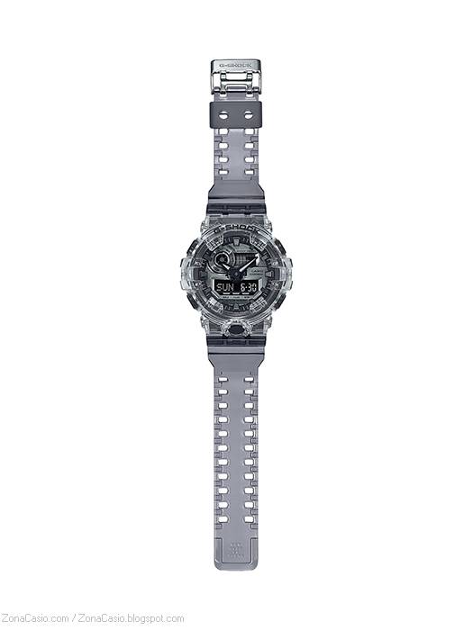 g shock super clear skeleton