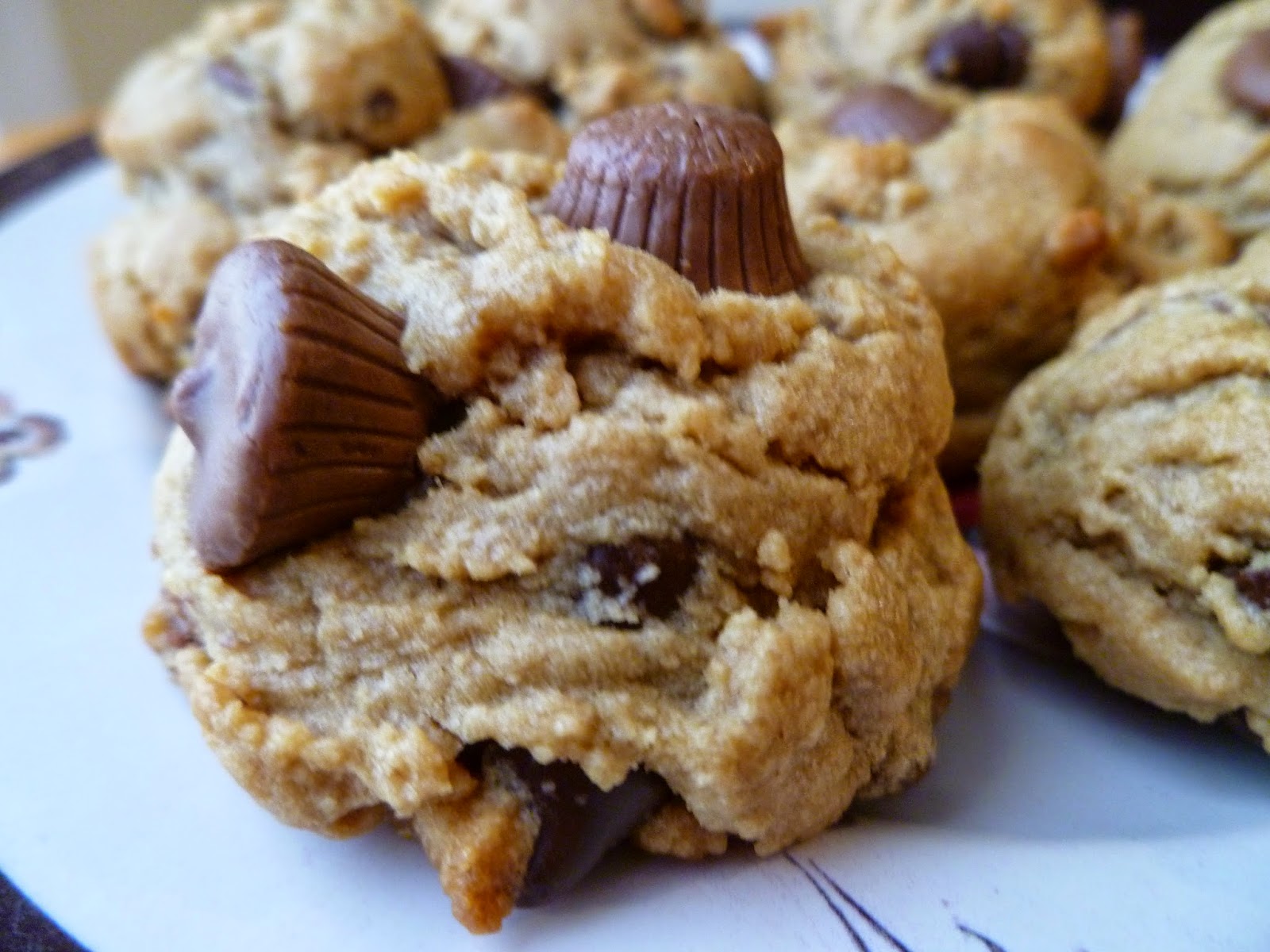 The Pastry Chef's Baking Peanut Butter Cup Chocolate Chip Cookies