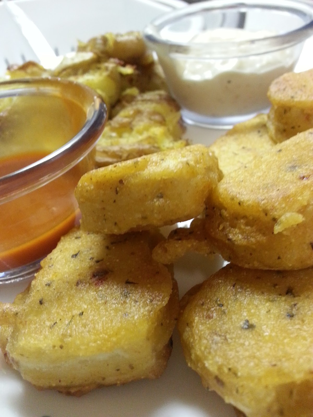 Lisa's Recipes Beer Battered Tofu