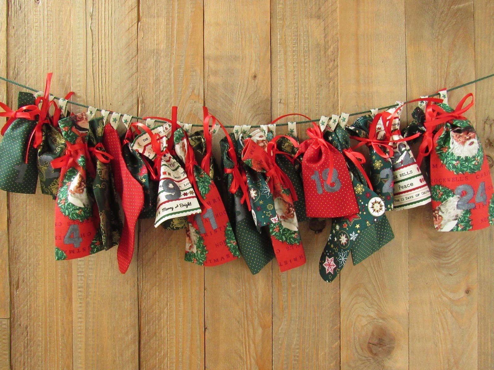 Adventskalender Aus Stoff Zum Selber Befullen