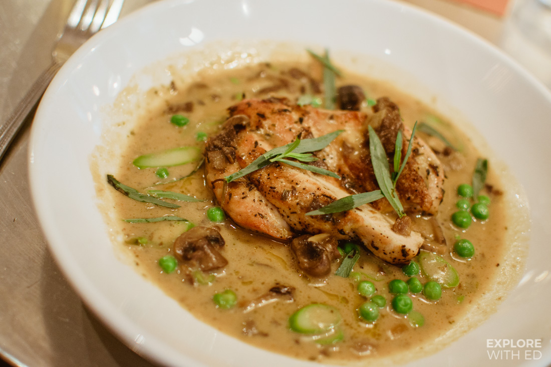 The new Poulet printanier from Bistrot Pierre