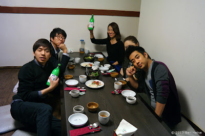 Dinner with INMD workers - Traditional Korean House