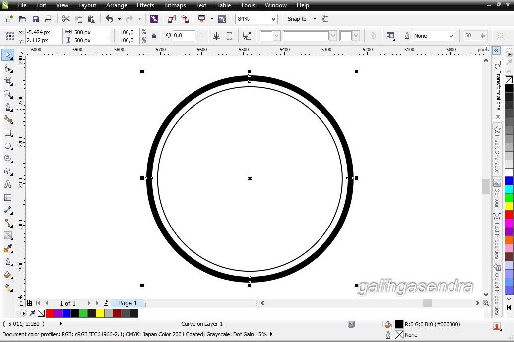корел линза