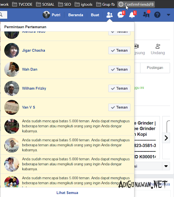Tips Aman Script Auto Confirm FB