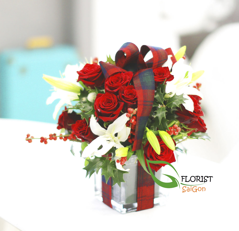 FLORIST SAIGON Best Christmas flowers delivered Saigon
