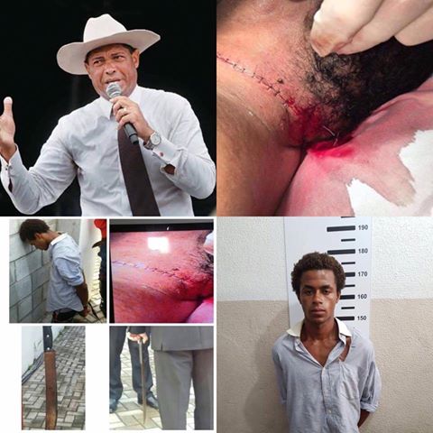 Resultado de imagem para imagens da facada de valdomiro da igreja mundial