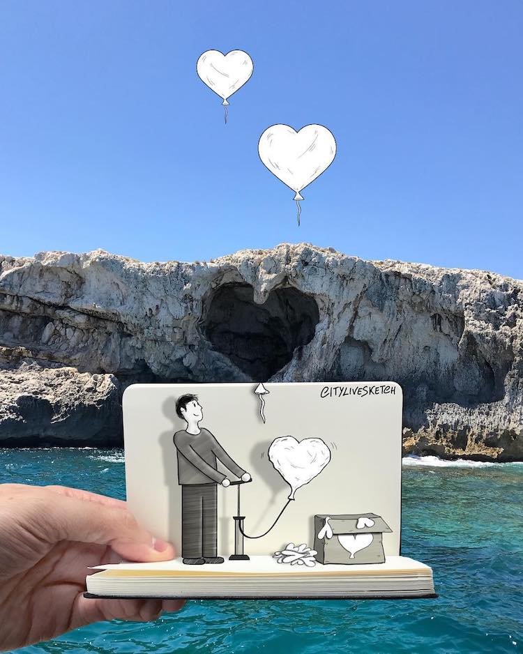 Artist Merges Cartoon Characters with the Real World, and the Results are Epic Artist Merges Cartoon Characters with the Real World, and the Results are Epic