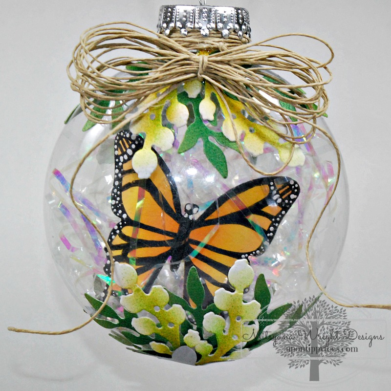 Up On Tippy Toes Butterfly Ornament