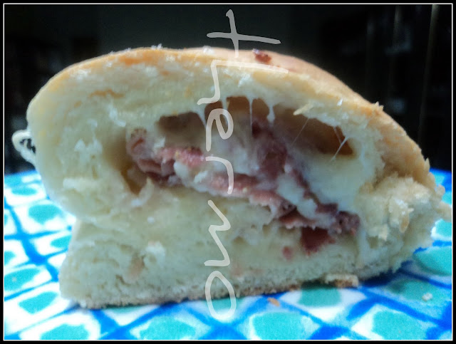 Rosca de jamón y queso con masa de pizza Rosca de jamón y queso con masa de pizza receta casera
