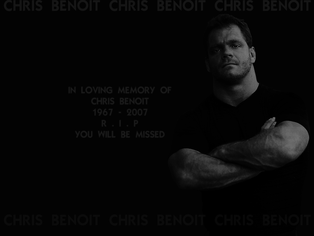 WORLD WRESTLING ENTERTAINMENT: Dead Wrestler Chris Benoit Wallpaper