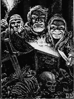The party amicably agrees to divide the treasure fairly. Treasure Hoard