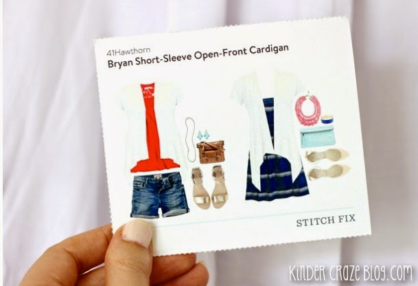 Stitch Fix white Bryan Short Sleeve Open Front Cardigan from 41Hawthorn