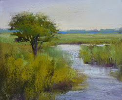 reference landscape painting paintings pastel karen margulis watercolor problems three found island landscapes artist 8x10 drawing pastels side oil kemstudios