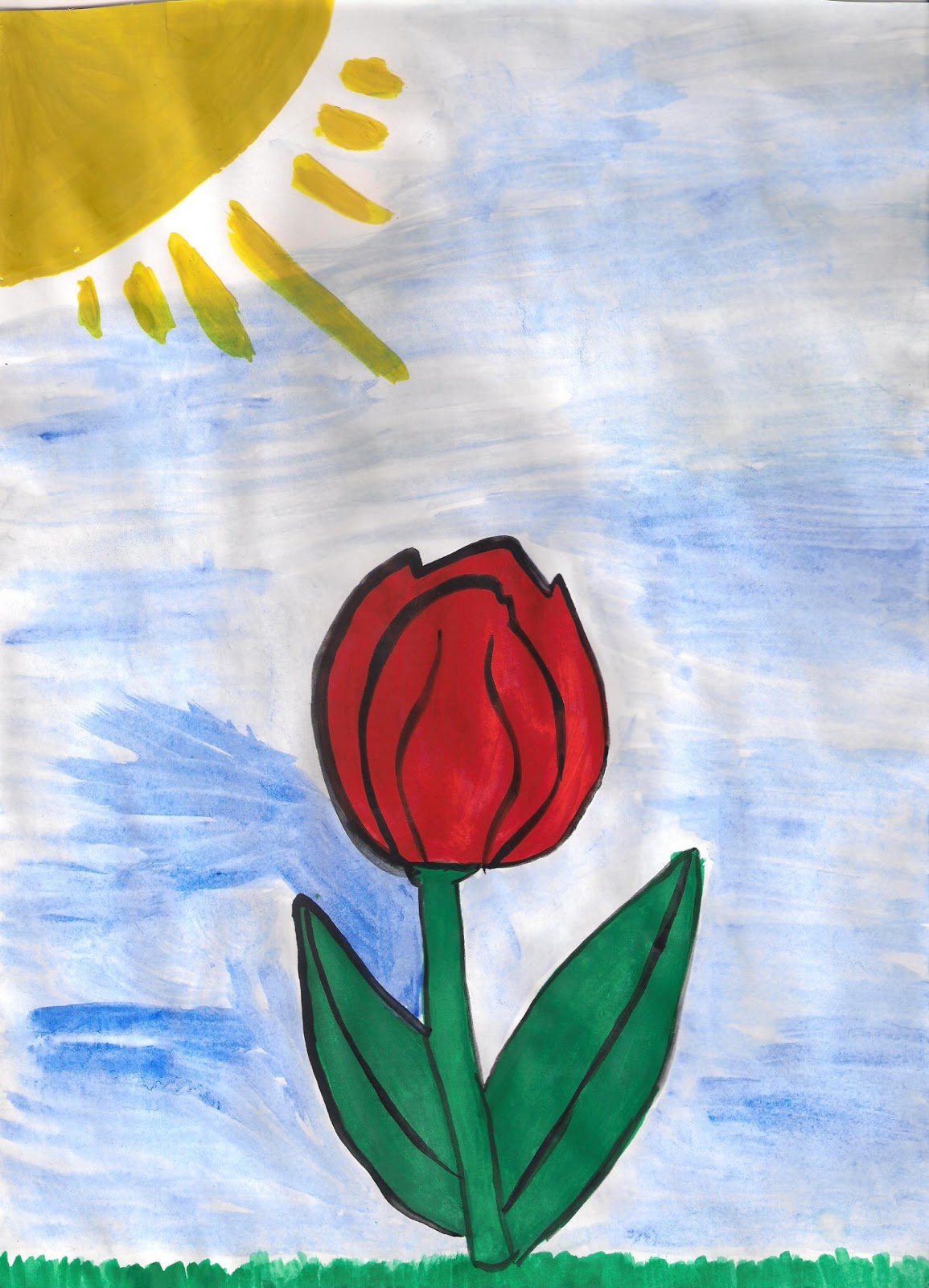 Как нарисовать первоцветы. Рисование первоцветы. Рисование тюльпанов с детьми. Первоцветы рисунок для детей. Тюльпаны детский рисунок.