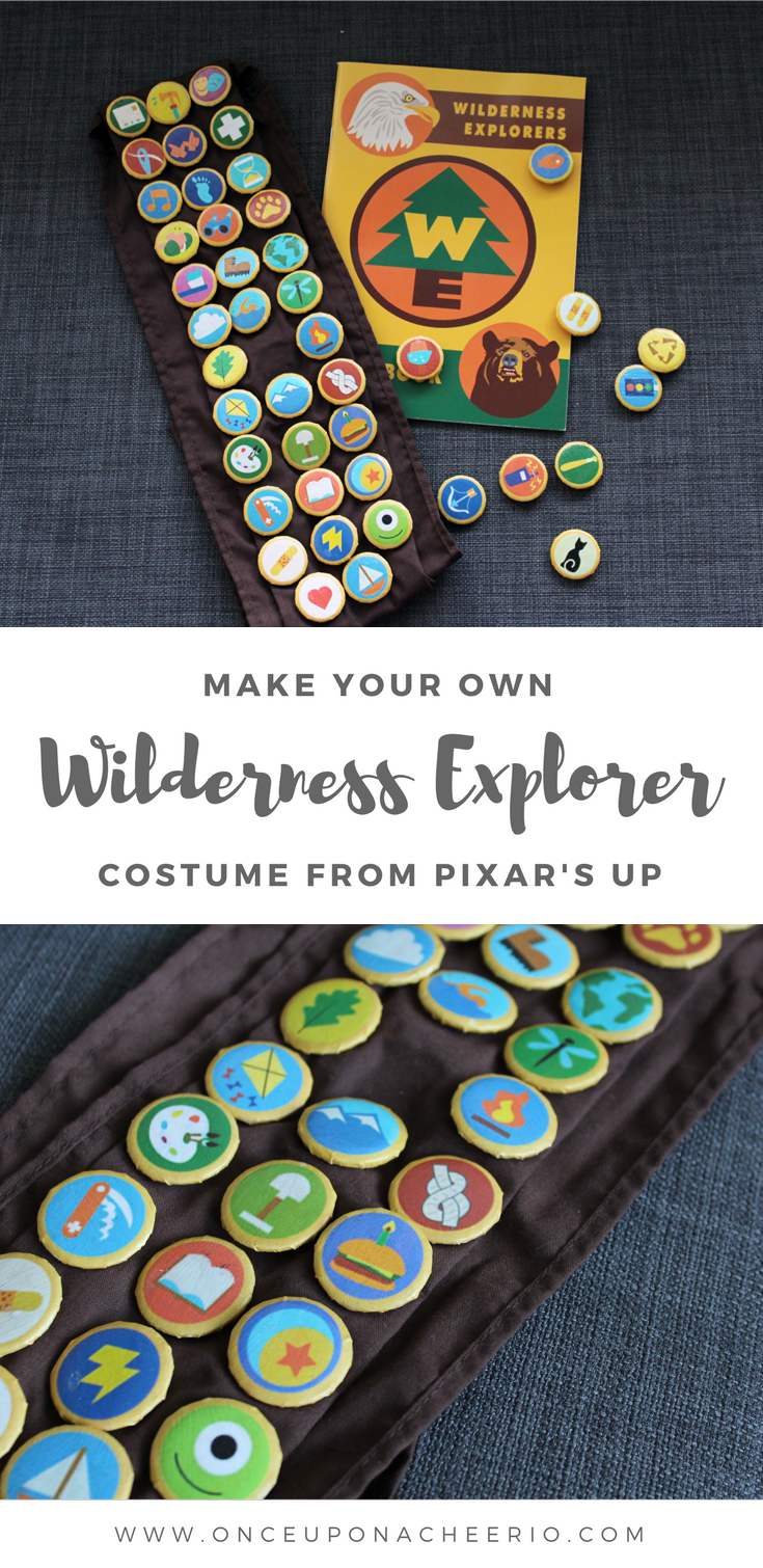 Disney Pixar UP Inspired Wilderness Explorer Costume Tutorial DIY Disney Pixar UP Inspired Wilderness Explorer Costume Tutorial DIY