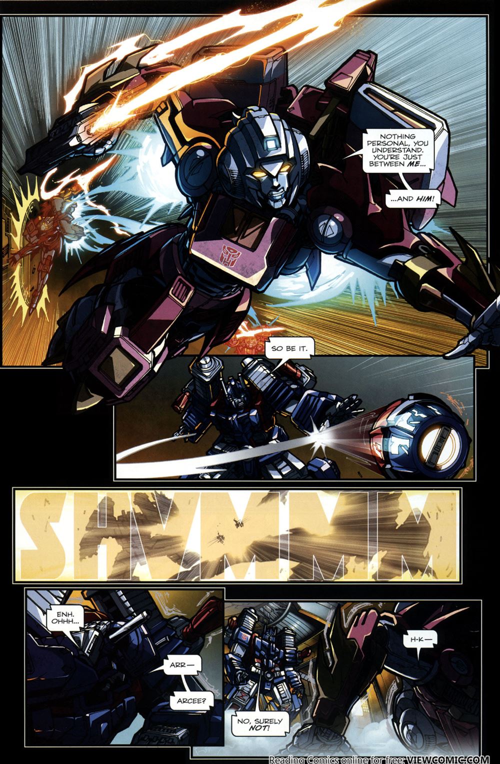 Transformers Spotlight Arcee 2008 Read Transformers Spotlight Arcee