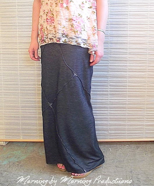 Morning by Morning Productions: Anthro Inspired Maxi Skirt Tutorial