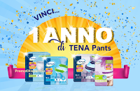 Tena Pants : vinci un anno di forniture Logo Tena Pants : vinci un anno di forniture