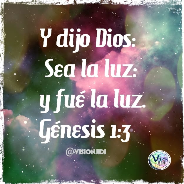 Génesis 1:3