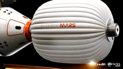 Inspiration Mars -  to the Red Planet by 2018