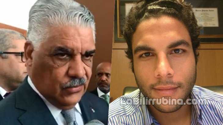 Hijo de Miguel Vargas da positivo al coronavirus Miguel Paul Vargas