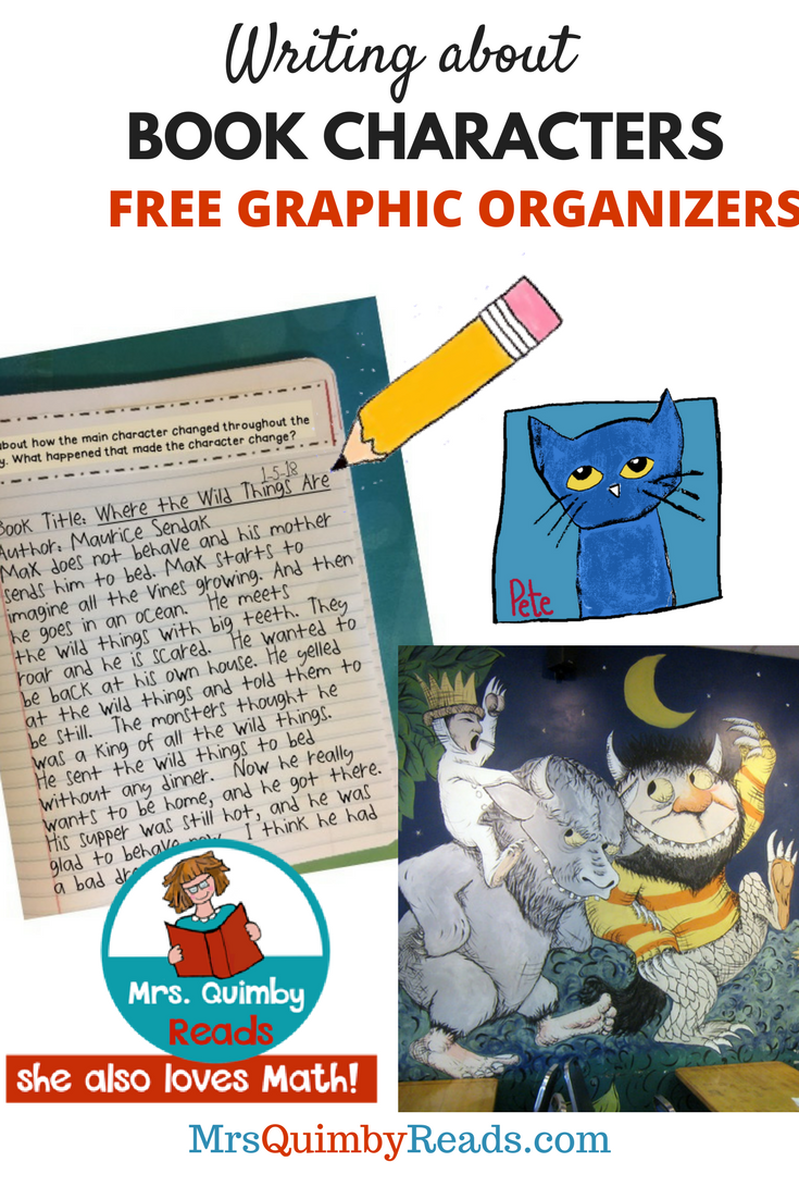 MrsQuimbyReads | Teaching Resources: Writing About Characters ...