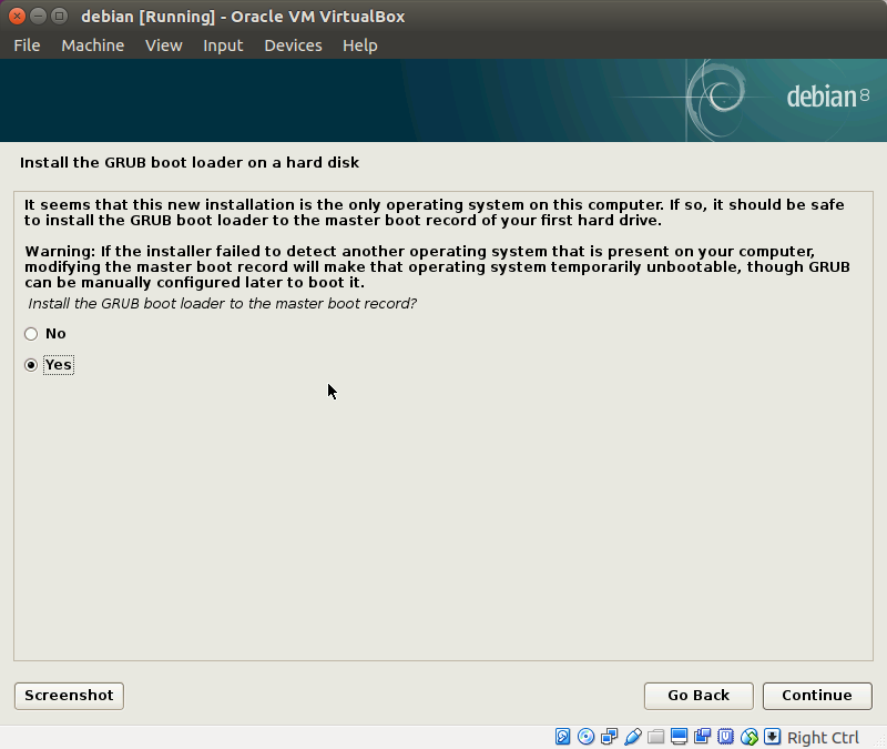 Install GRUB Boot Loader Install GRUB Boot Loader