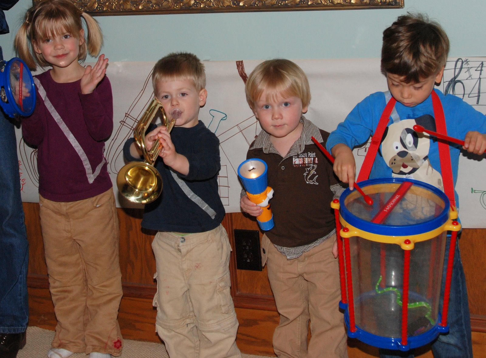 Chickenville Marching Band Birthday Party