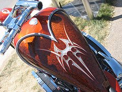 17 Modif Tangki Motor Unik, Info Baru!