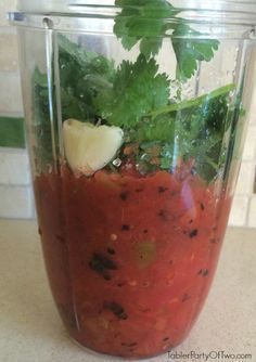 A girl doesn't live in San Antonio for 13 years without perfecting a quick & easy salsa recipe. So here's the salsa that took me years to perfect!