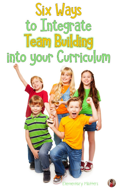 Six Ways to Integrate Team Building into Your Curriculum: this post lists 6 different Team Building Activities and ideas on fitting curriculum ideas into these games This post includes a freebie for one of my favorite games:  Countdown!