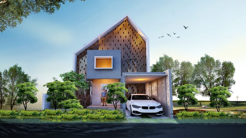 Desain Rumah Bapak Cyrillus Karya Rony Arsyad Desain Rumah Bapak Cyrillus Karya Rony Arsyad