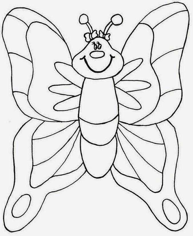 label butterfly coloring pages - photo #44
