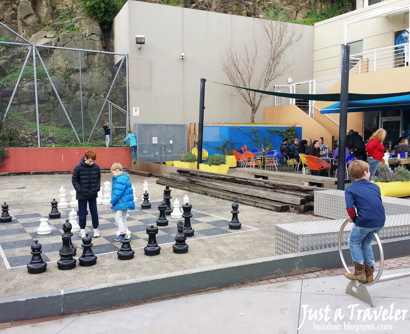 塔斯馬尼亞-荷伯特-景點-推薦-莎拉曼卡廣場-旅遊-自由行-澳洲-Tasmania-Hobart-Salamanca-Place-Tourist-Attraction-Australia