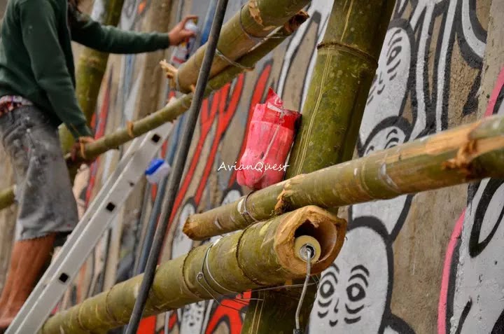 McGyver DIY Tamawan Village Making of a Graffitti Mural Baguio City Philippines 23