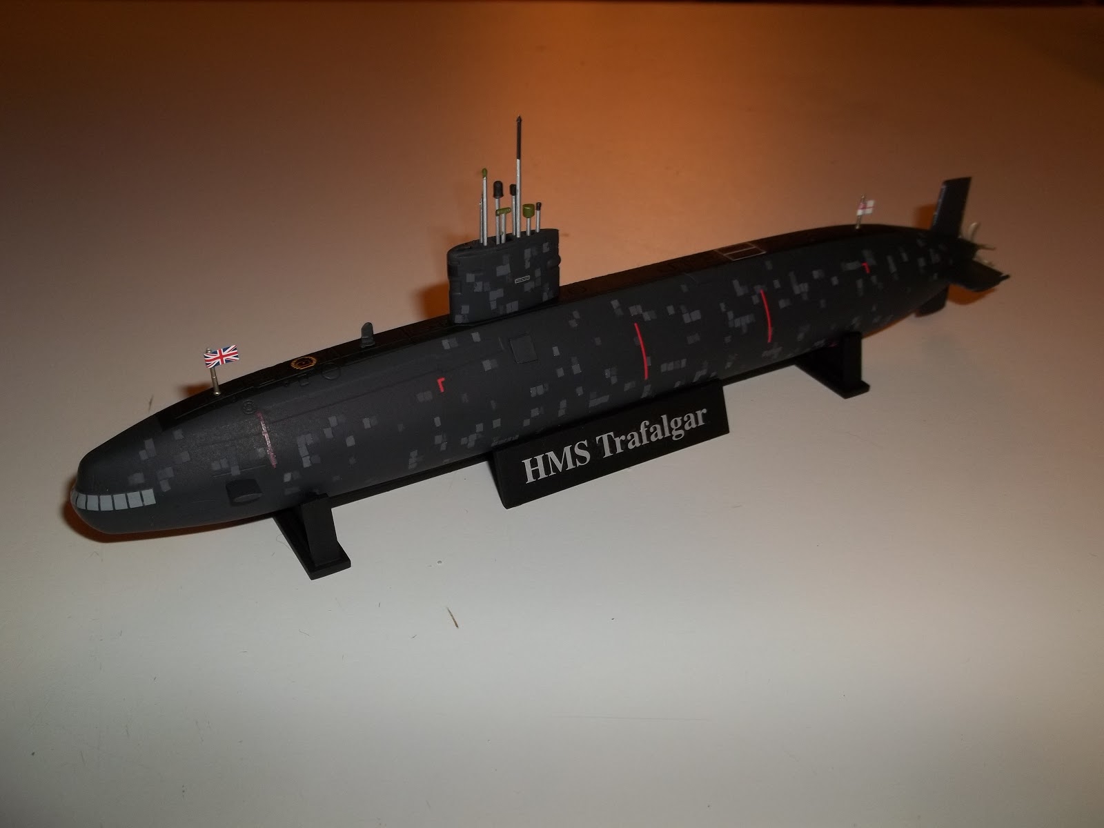 Without a Paddle HMS Trafalgar Many Shades of Gray