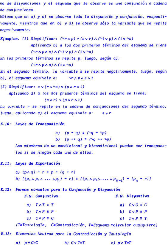 Leyes De Algebra Proposicional Problemas Resueltos De Logica Matematica Proposicional Pdf