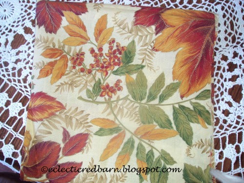 Eclectic Red Barn: Fall fabric