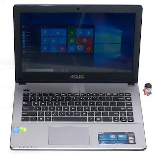 Laptop Gaming ASUS A450C Double VGA Bekas